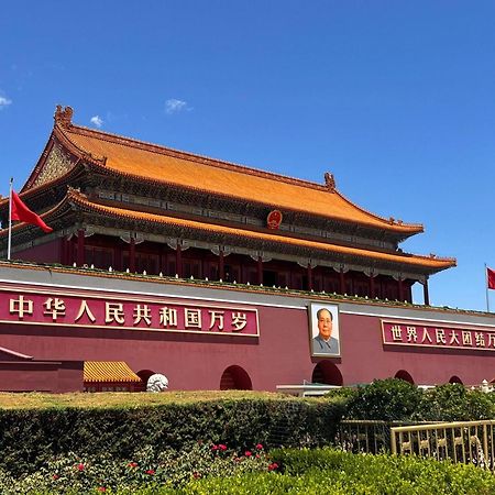 Base-Beijing Sanlitun Serviced Apartment-Close To Forbidden City, Tian'Anmen Square &Bike Rental &Subway Line 2&3&17 &Free Coffee &Washing Machine, Kitchen &English Speaking &High Speed Free Wifi &Robot Extérieur photo