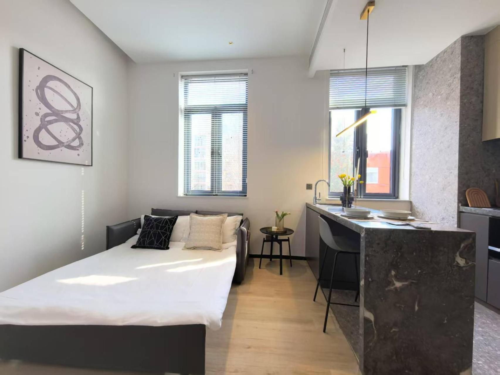 Base-Beijing Sanlitun Serviced Apartment-Close To Forbidden City, Tian'Anmen Square &Bike Rental &Subway Line 2&3&17 &Free Coffee &Washing Machine, Kitchen &English Speaking &High Speed Free Wifi &Robot Extérieur photo
