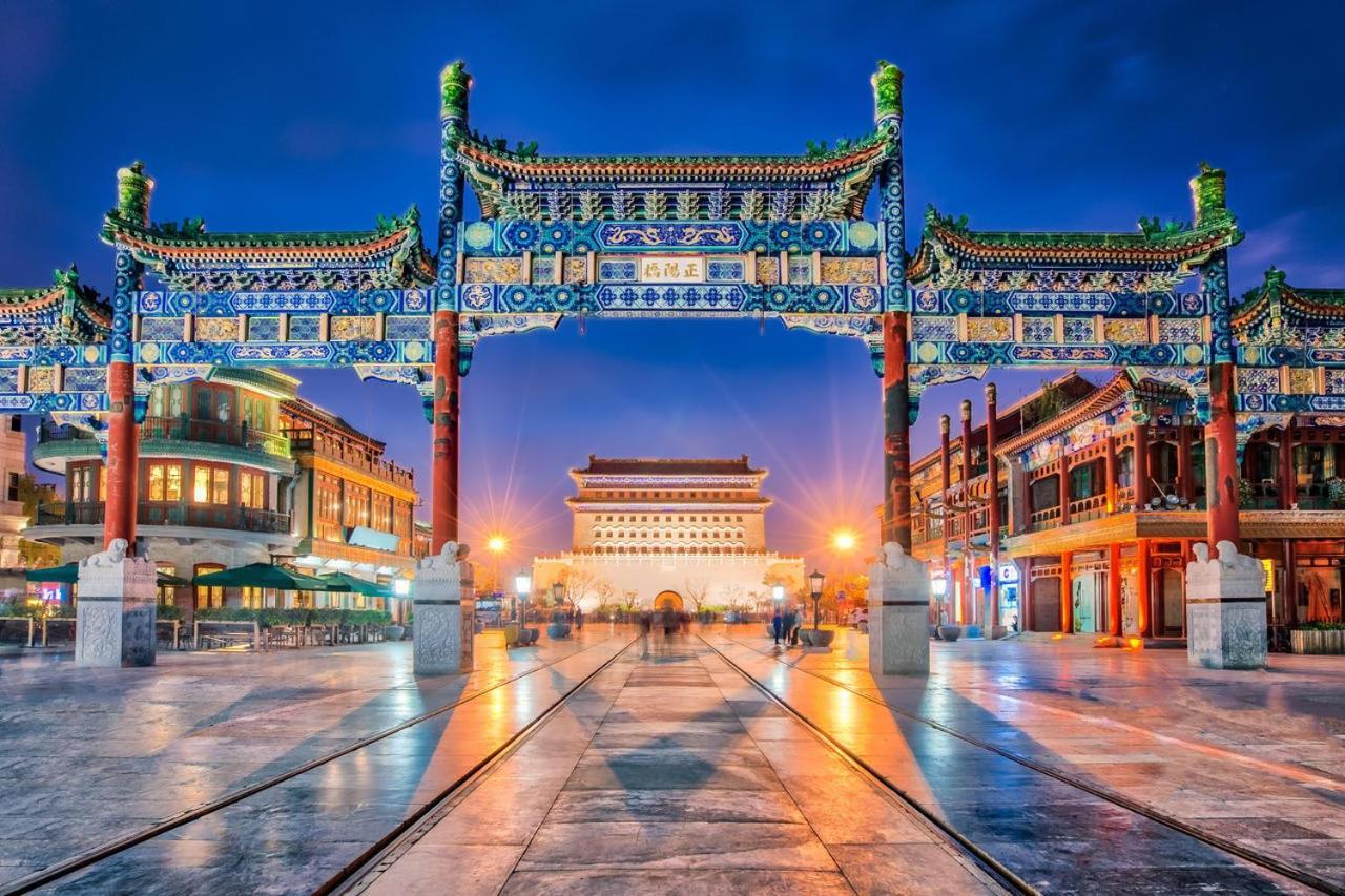 Base-Beijing Sanlitun Serviced Apartment-Close To Forbidden City, Tian'Anmen Square &Bike Rental &Subway Line 2&3&17 &Free Coffee &Washing Machine, Kitchen &English Speaking &High Speed Free Wifi &Robot Extérieur photo